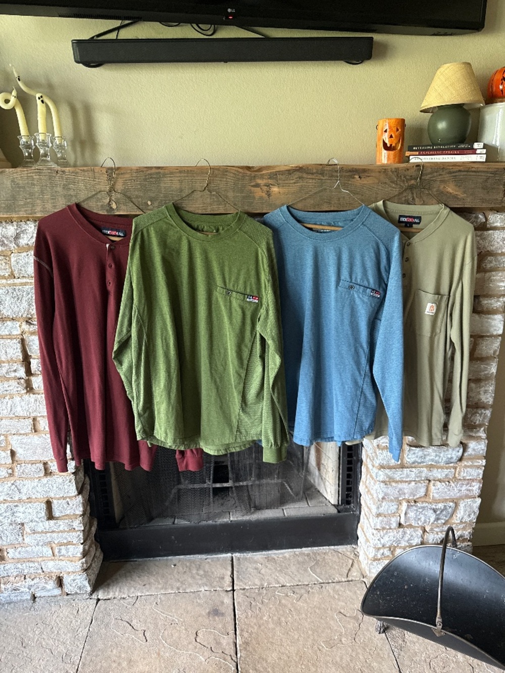 Long Sleeve FR shirts Large